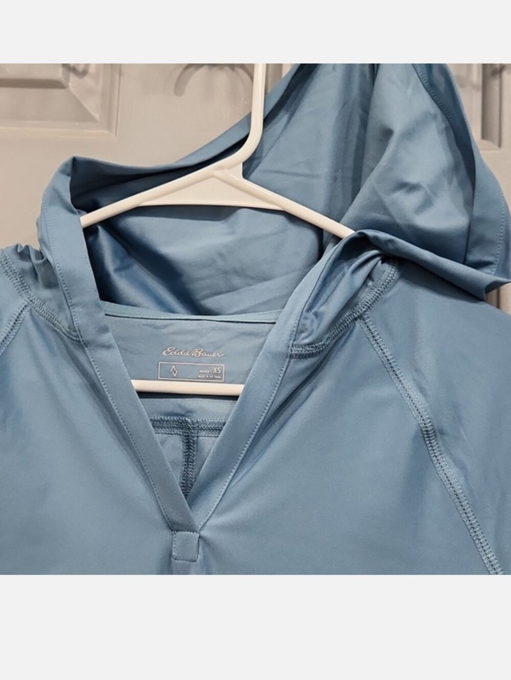NWOT Eddie Bauer Infinity Long Sleeve Hoodie Blue XS
